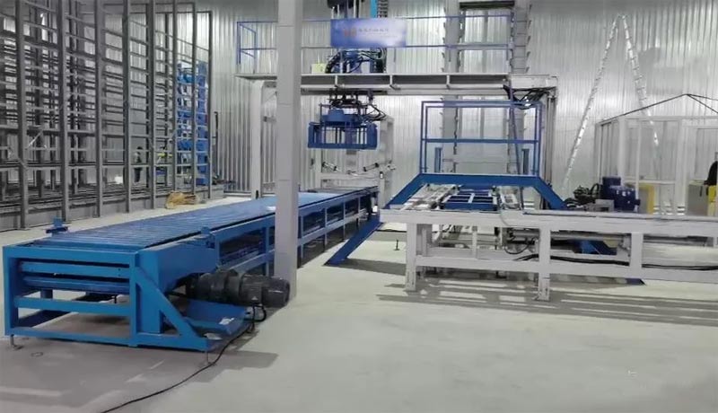 全自動(dòng)磚機(jī)生產(chǎn)線